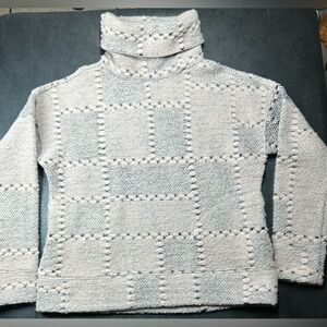 PrAna Women’s Size M Crestland Patchwork Pullover W/Pockets Sweater